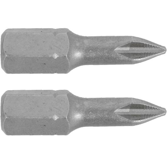 TORK CRAFT Pozi.1 X 25mm Ins.bit 2/card